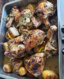 Pollo al horno