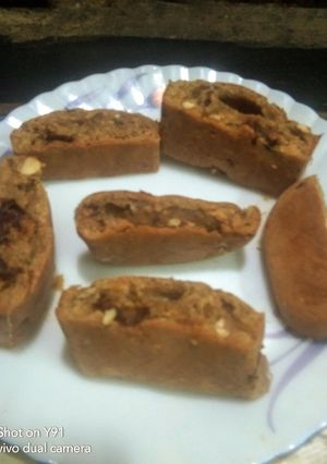 A picture of Eggless Date Cake.
