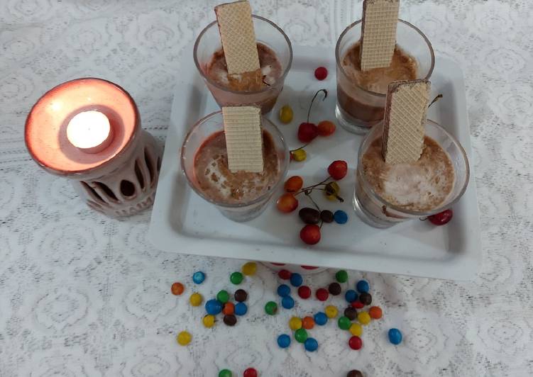 Simple Way to Make Quick Delgona coffiee cream chocolate Dessert