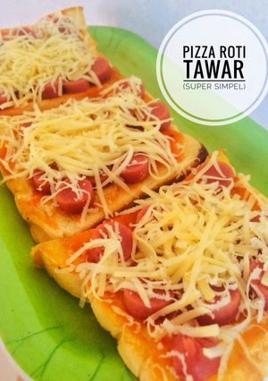 Foto resep Pizza Roti Tawar (Super Simpel)