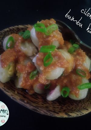 Foto resep Cilok Isi (tetap empuk & lembut saat sdh dingin) + Bumbu Kacang