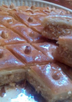 صورة لوصفة بقلاوة 😋😋
