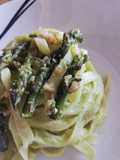 Tagliatelle con crema di asparagi 🥬🥬😋