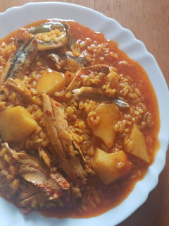 Una foto de Arroz de boquerones