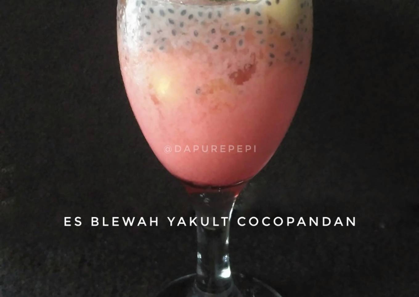 Es Blewah Yakult Cocopandan 🍹