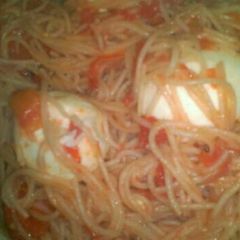 A picture of Fried spaghetti.