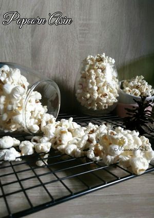 Foto resep Popcorn Asin