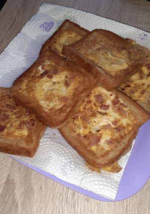 Tojás kenyérben recept fotója