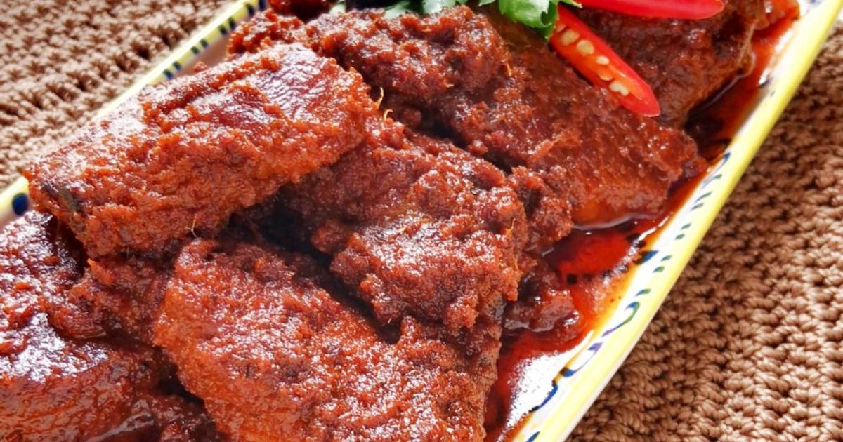 Resep Rendang Daging Sapi Dijamin Nikmat dan Mudah