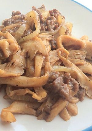 Foto resep Tumis Sapi Jamur Tiram