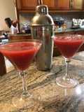 Watermelon margaritas ☀️❄️