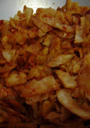 Foto resep Kripik singkong balado