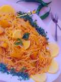 سباغيتي بالبطاطا 🍝😋