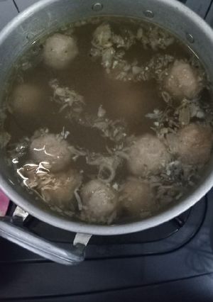 Foto resep Kuah bakso home made simpel
