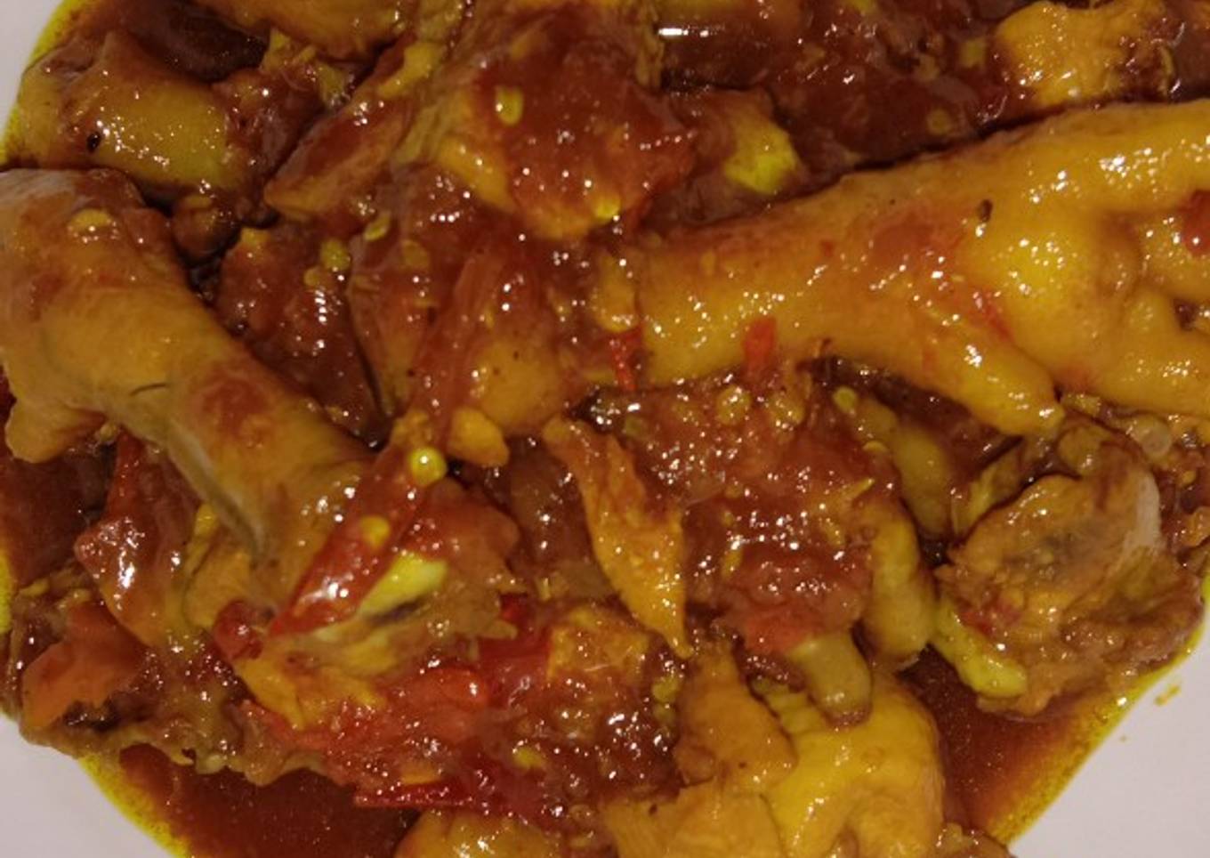 Rica-rica Ceker & Dada Ayam Pedas