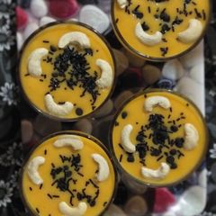 Kaju mango shake😋😋😋 A picture of Kaju mango shake😋😋😋.