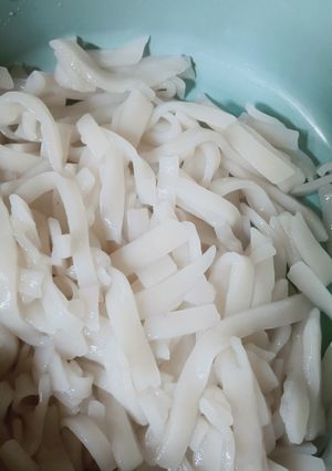 Foto resep Mie tepung beras homemade gluten free