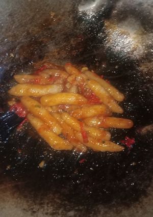 Foto resep (ide jualan) Tteokpoki Goreng Bumbu Manis Pedas