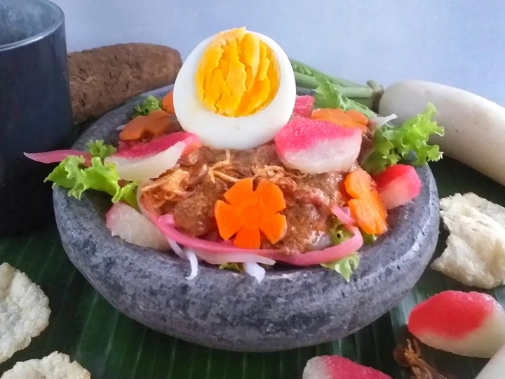 Langkah Mudah untuk Menyiapkan Resep Pical Padang Lontong Singkong &amp;amp; Mie Lobak yang Bikin Ngiler Anti Ribet, Bikin Ngiler