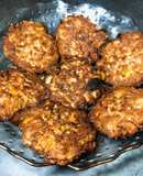 Chả Trứng Thịt Nấm, Cà Rốt, Ớt Chuông