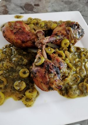 صورة لوصفة دجاج مدغمر