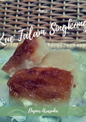 Foto resep Kue Talam Singkong Parut Simple