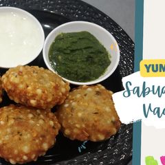 A picture of Sabudana Vada.