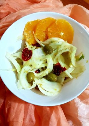 Foto di Insalata di finocchi, arance e olive