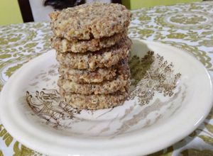 Foto resep Palm sugar peanuts cookies (gluten free)