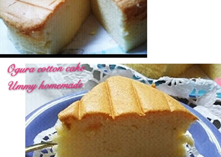Resep: Ogura cotton cake enak terbaru