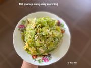 Hình ảnh của mướp đắng xào trứng