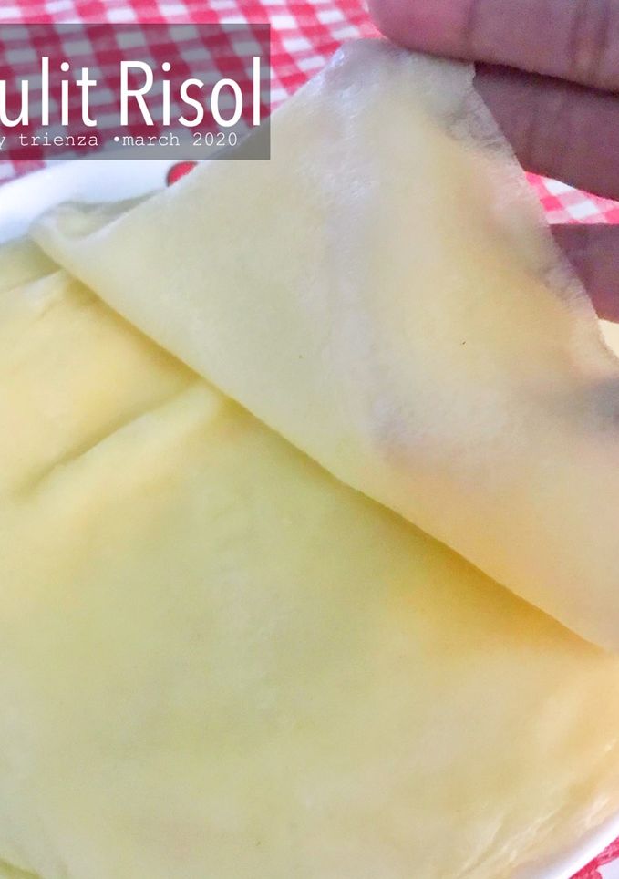 Foto resep Kulit Risol lentur tipis
