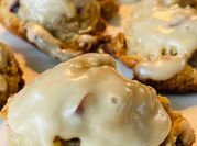 A picture of cranberry glaze
