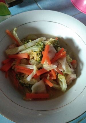 Foto resep Tumis brokoli wortel