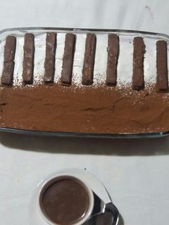 صورة لوصفة كيكة البيانو