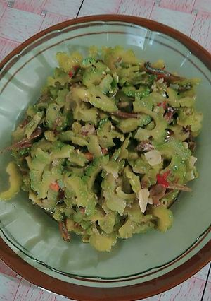Foto resep Tumis Pare+teri