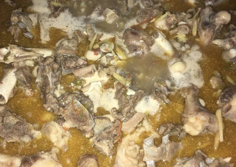 Langkah Mudah untuk Membuat Goreng asam tulang kambing yang Lezat Sekali