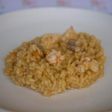 Risotto de almejas y gambas