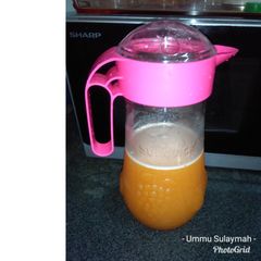 A picture of Carrot, Apple, And Pineapple Juice.
