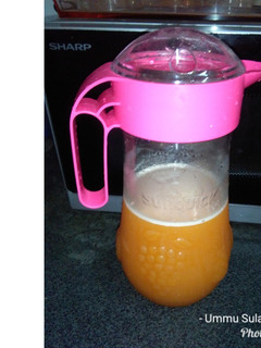 A picture of Carrot, Apple, And Pineapple Juice.