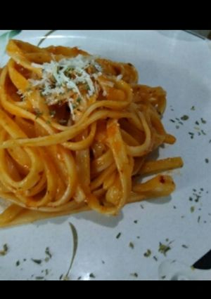 Foto resep Simple fettucini