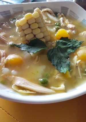 Una foto de Ajiaco: La receta final