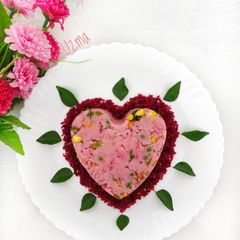A picture of Beetroot Upma.