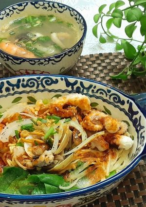 Hình của món Mì trộn phomai.