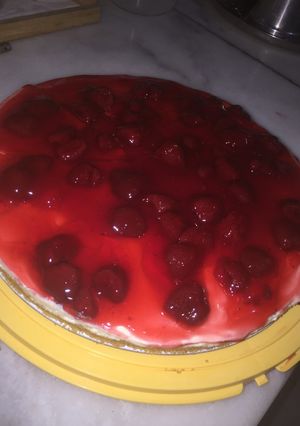 صورة لوصفة تشيز كيكك بارد وسهل