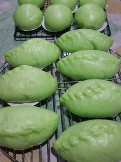 Foto resep Bakpao pandan