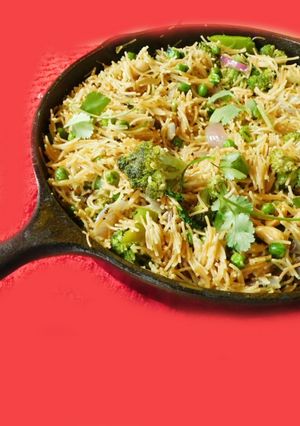 பச்சை பட்டாணி சேமியா உப்புமா செய்முறை முக்கிய புகைப்படம்