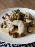 Conejo en pepitoria - receta tradicional de Canarias