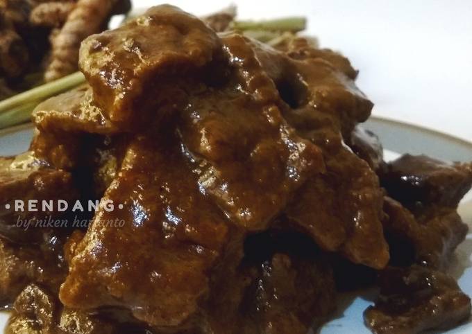 Cara praktis bikin Rendang sapi simple anti ribet dijamin menggugah selera