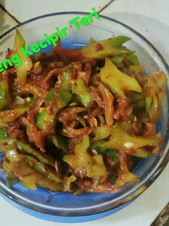 Foto resep Oseng Kecipir Teri